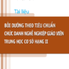 Tài liệu bồi dưỡng